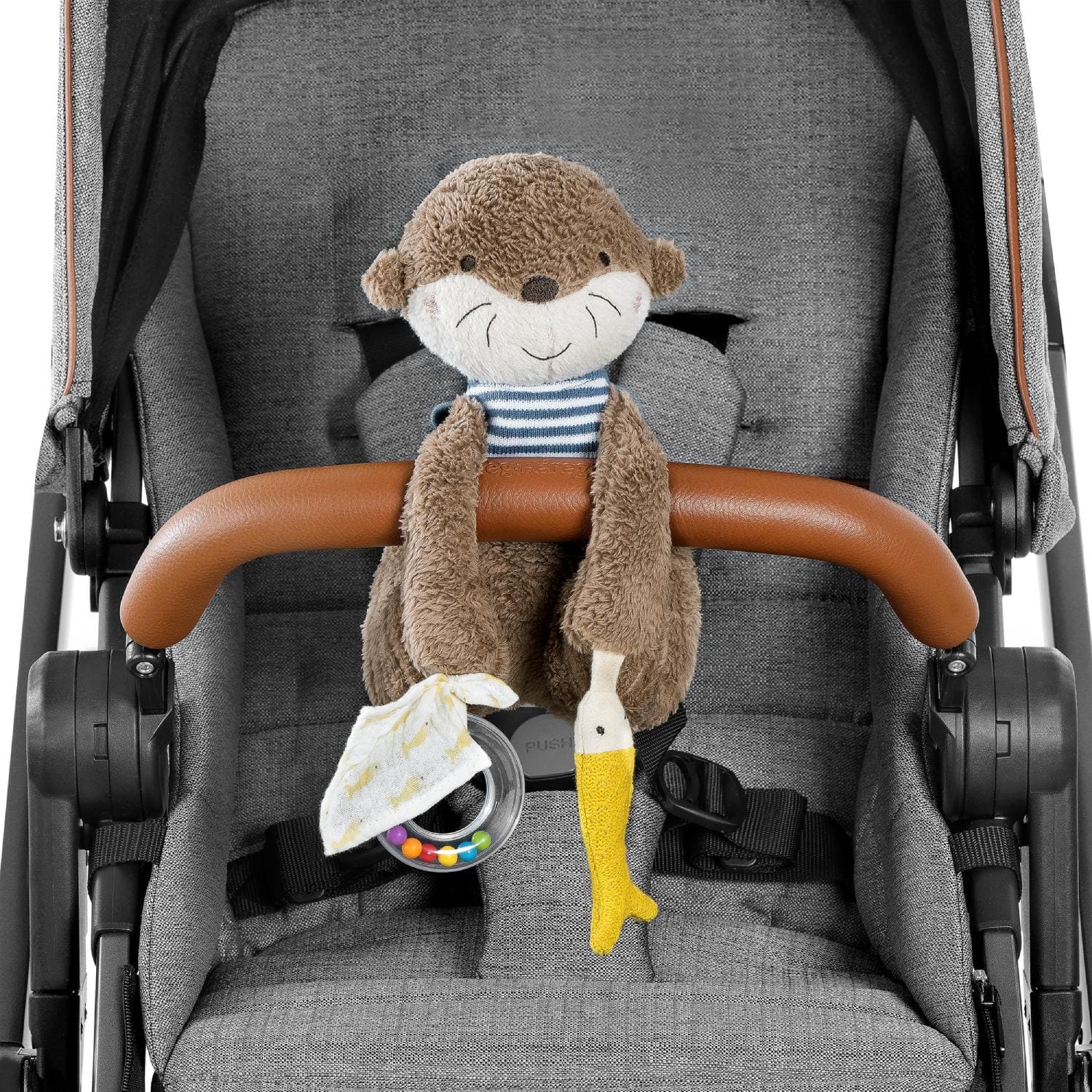 Развивающая игрушка-подвеска FEHN Выдра Тео 3 Развивающая игрушка-подвеска FEHN Выдра Тео