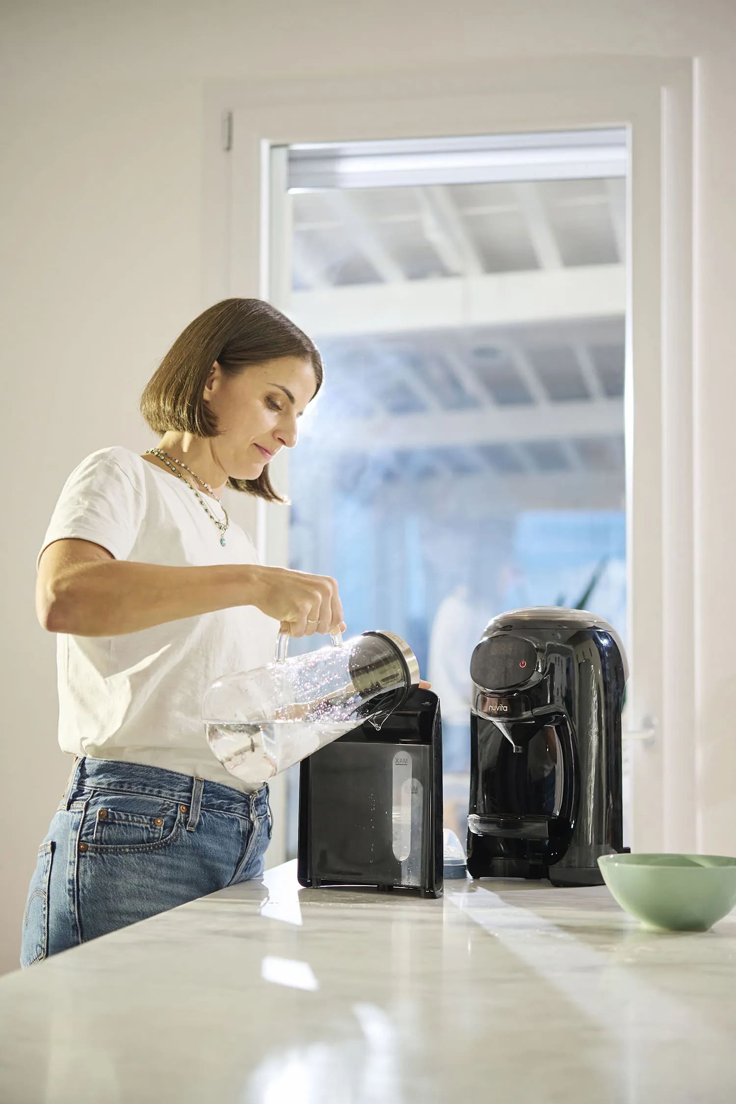 Машина Nuvita для приготовления молочной смеси 1180 Lattespresso 5 машина nuvita для приготовления молочной смеси