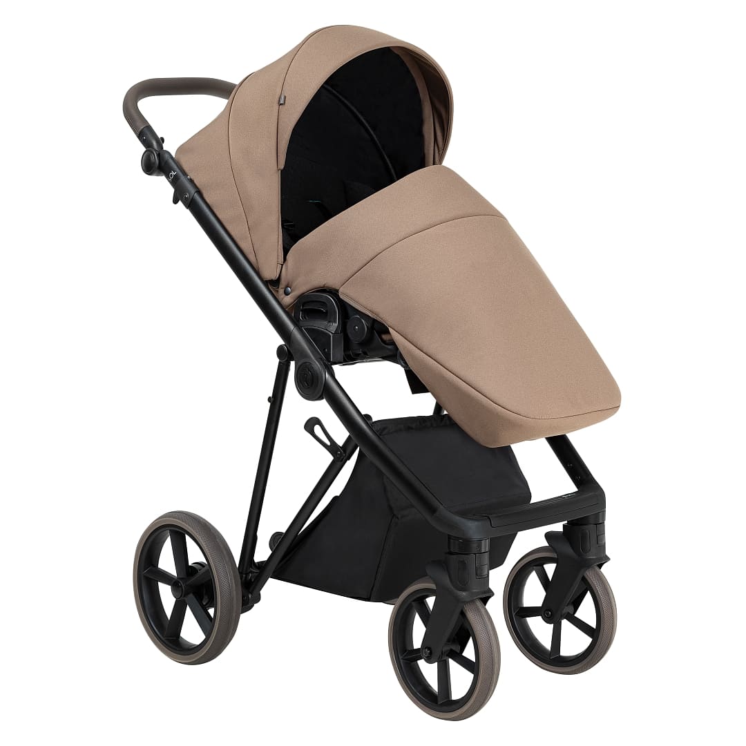 Коляска 2 в 1 ROAN SOL VINTAGE Luxury на черной раме 8 коляска 2 в 1