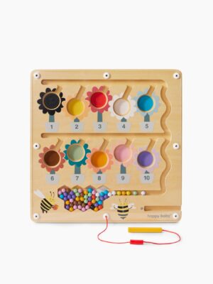 Игрушка развивающая Happy baby магнитный лабиринт BEE BOARD 12 игрушка магнитная