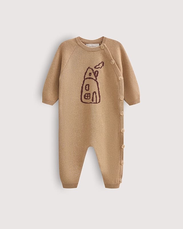 Комбинезон детский Loomknits Домик LW5287 1 комбинезон домик