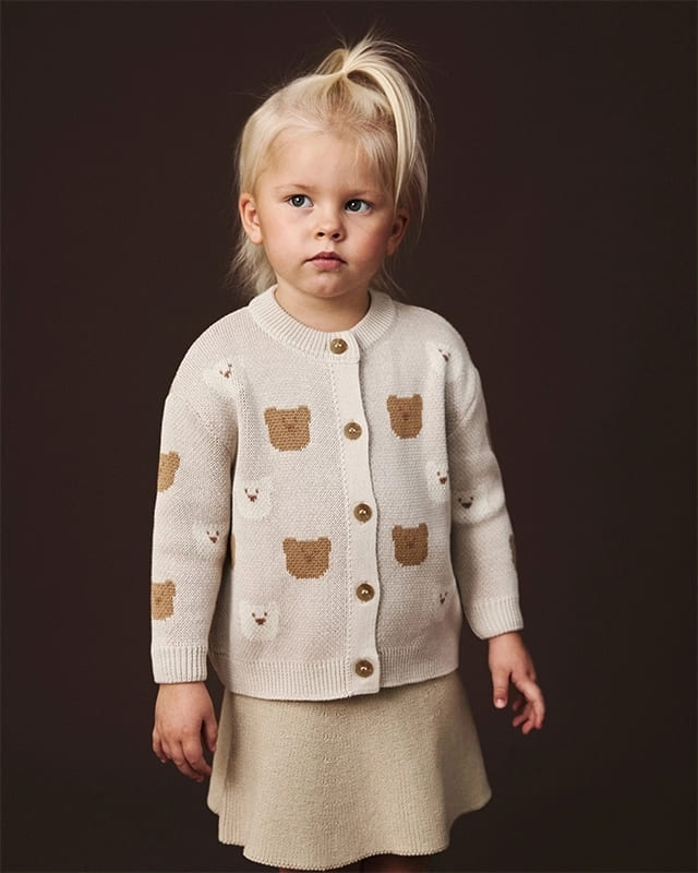 Кардиган детский Loomknits Мишки LW5206
