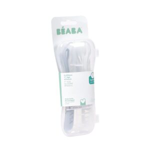 Набор из двух силиконовых ложек Beaba 4М+ с боксом для хранения SET 2 1AGE SILIC SPOON+BOX PEB 6 Набор из двух силиконовых ложек Beaba 4М+ с боксом для хранения SET 2 1AGE SILIC SPOON+BOX PEB