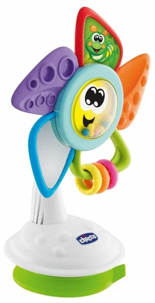 Игрушка развивающая Chicco для стульчика "Will the Pin-Wheel" 6+ мес 2 Игрушка развивающая Chicco для стульчика “Will the Pin-Wheel” 6+ мес