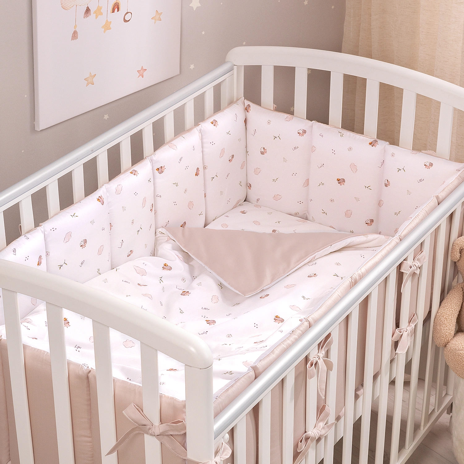 Комплект постельного белья Perina "Sleepy" 6 предметов 120х60 4 комплект постельного белья