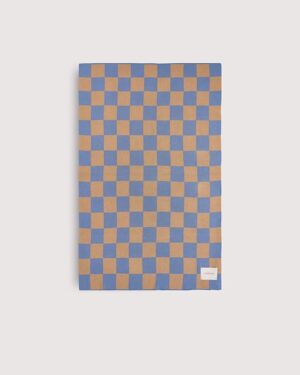 Плед детский Loomknits Клетка синий LW5341 5 LW5341