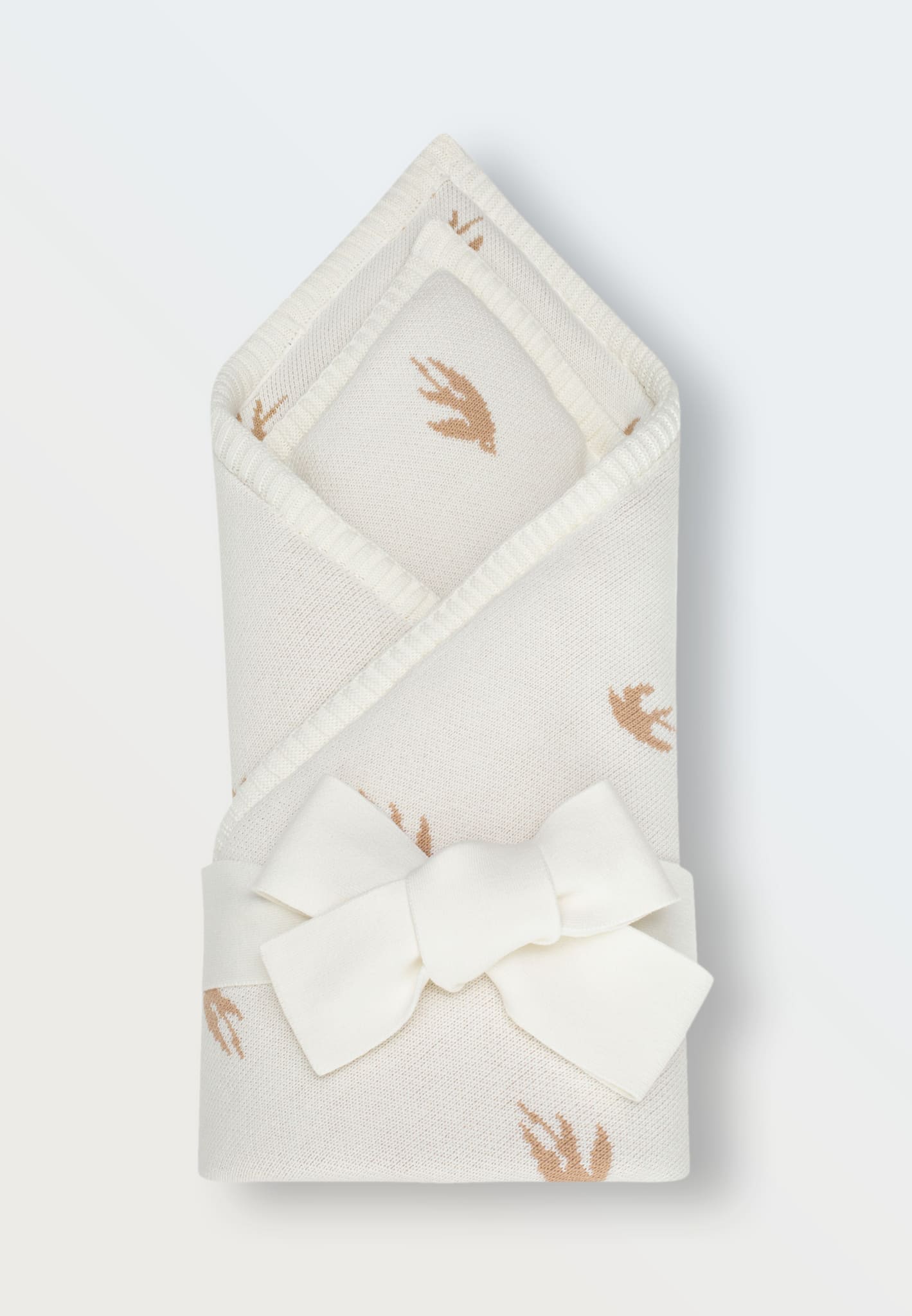 Плед-конверт вязаный Toucankids (90*90) 1 ласточки