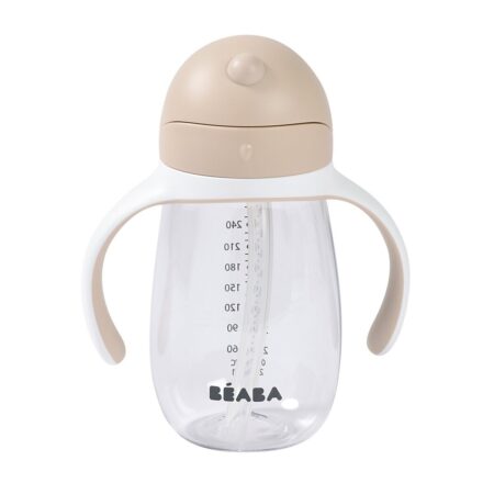 Поильник Beaba 300 ml STRAW CUP 300 ML CLAY