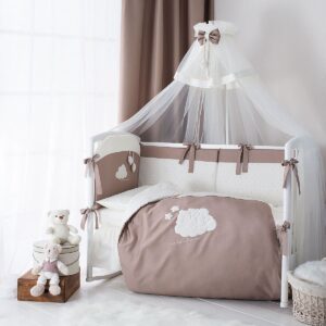 Комплект постельного белья Perina "БАМБИНО" 6 предметов 10 постельное белье капучино