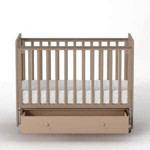 Кроватка Antemi Classic Sleep с маятником и ящиком 120*60