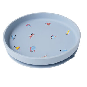 Тарелка силиконовая Edda на присоске 4