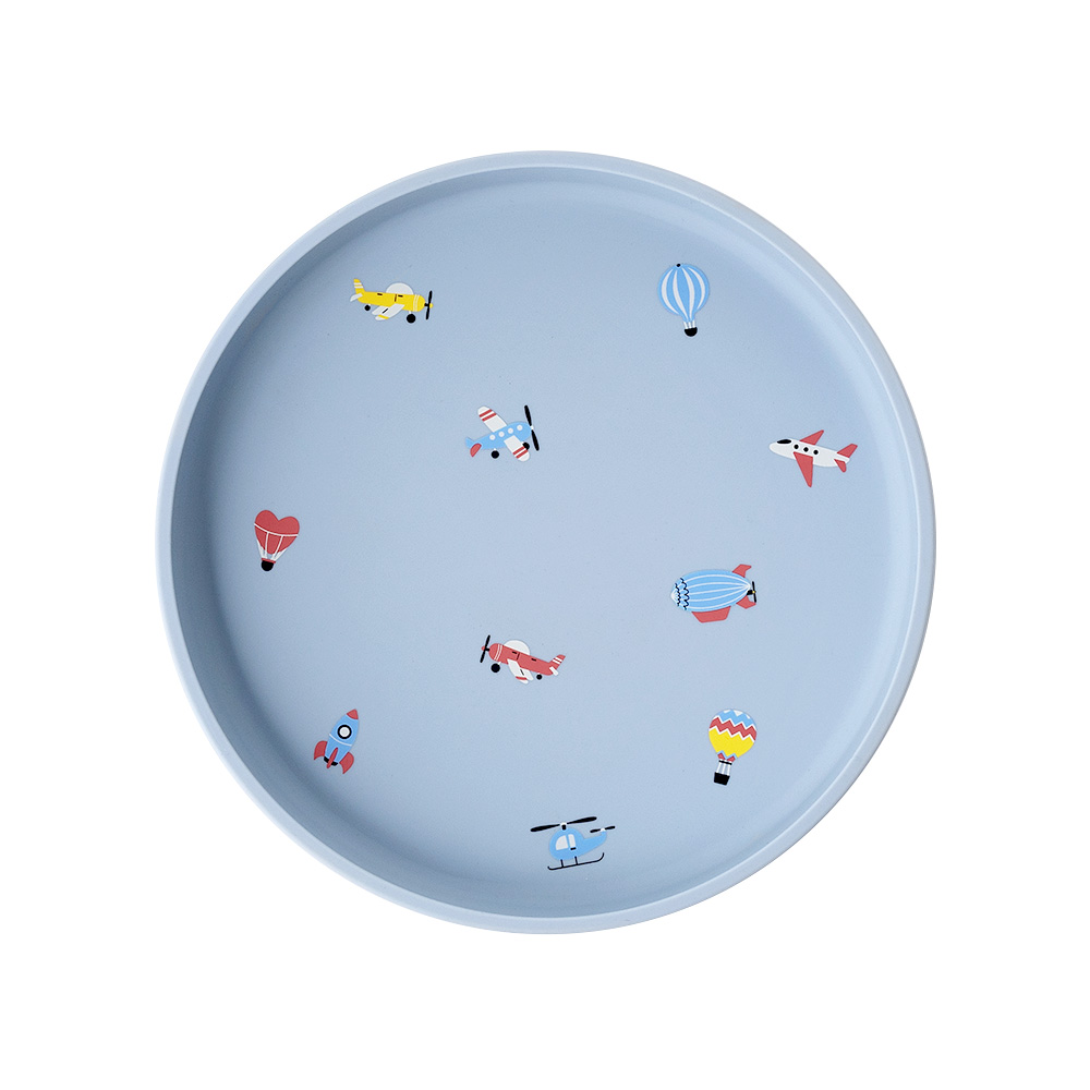 Тарелка силиконовая Edda на присоске