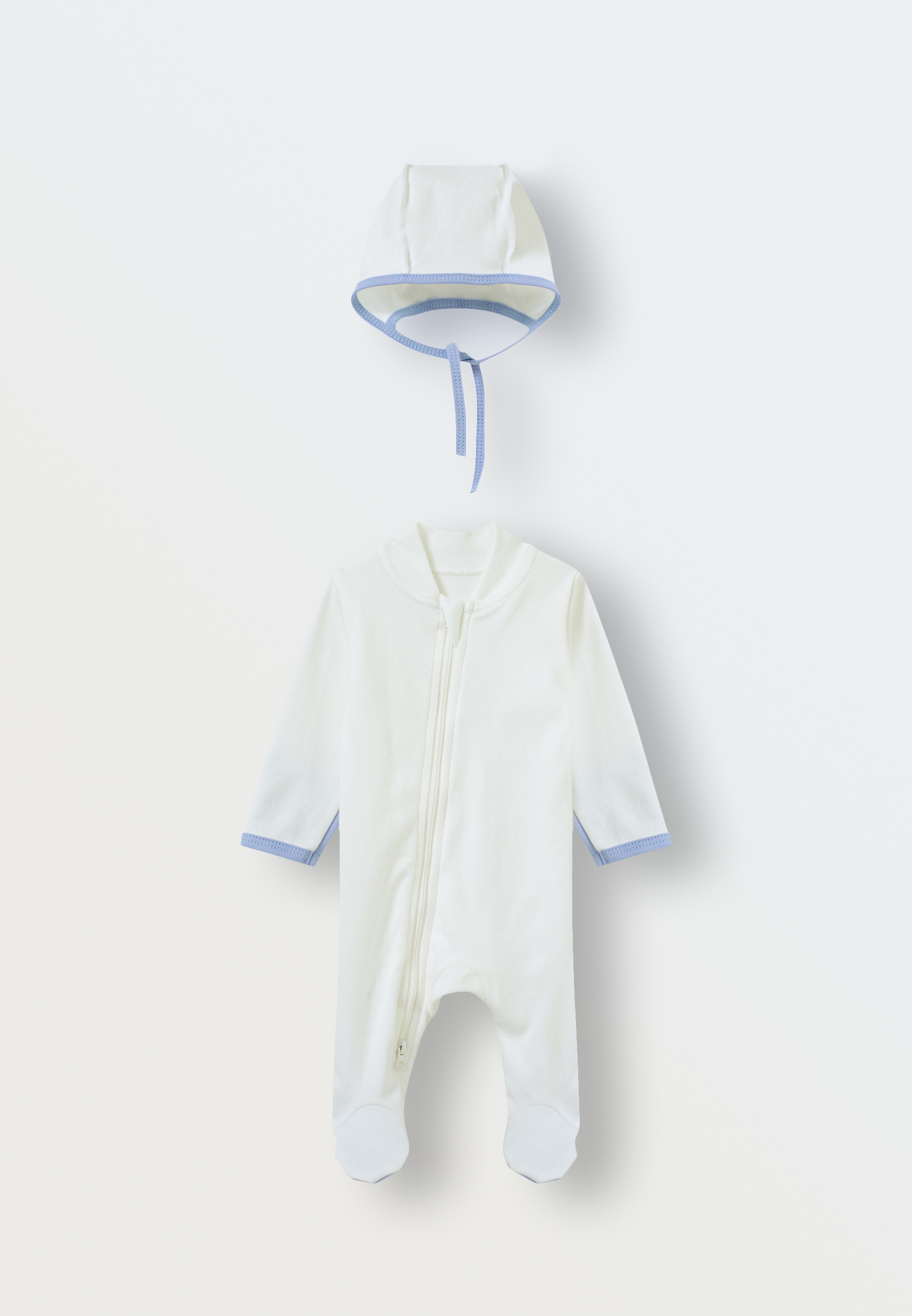 Комплект на выписку Toucankids для мальчика 2 предмета (слип-чепчик)