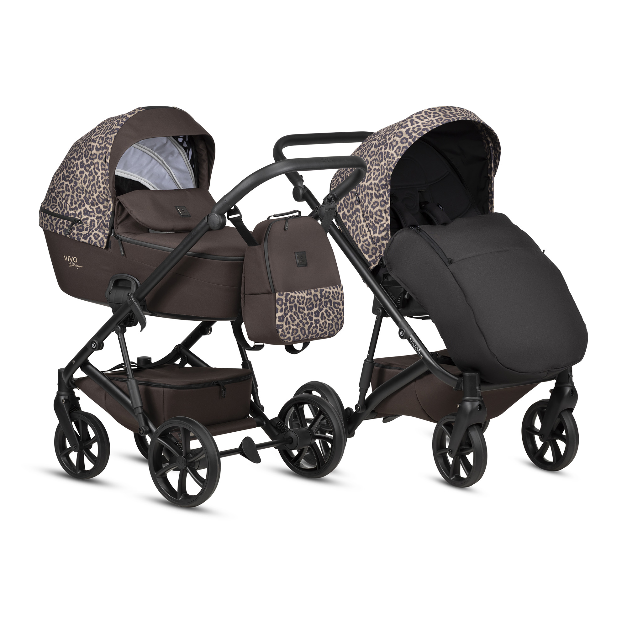 Коляска 2в1 Tutis VIVA 6+ WILD ELEGANCE