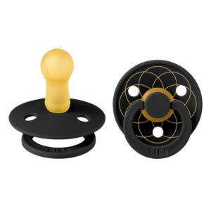 Набор пустышек латексных BIBS Studio Colour, 2 шт – Layl, 6+ мес