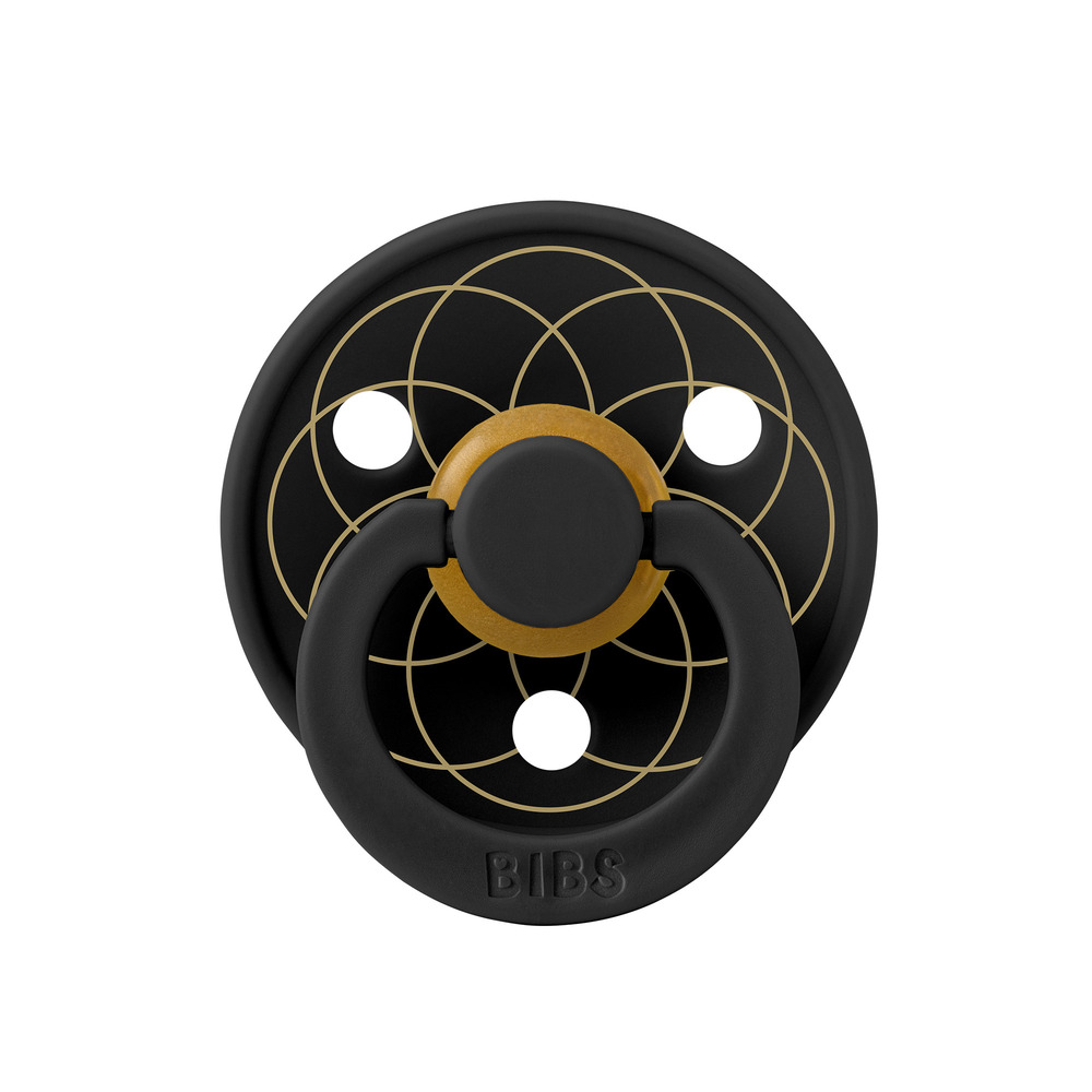 Пустышка латексная BIBS Colour - Layl, 0+ мес.