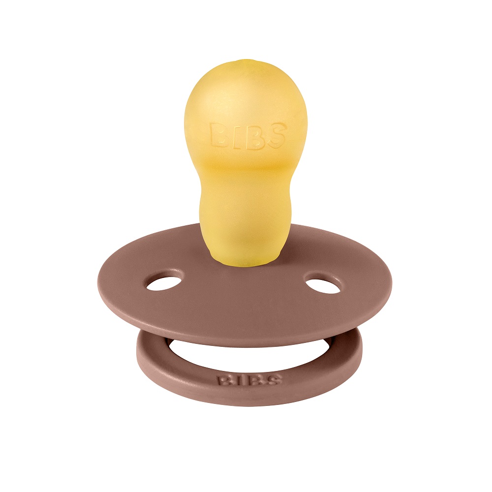 Пустышка латексная BIBS Colour 18+ мес