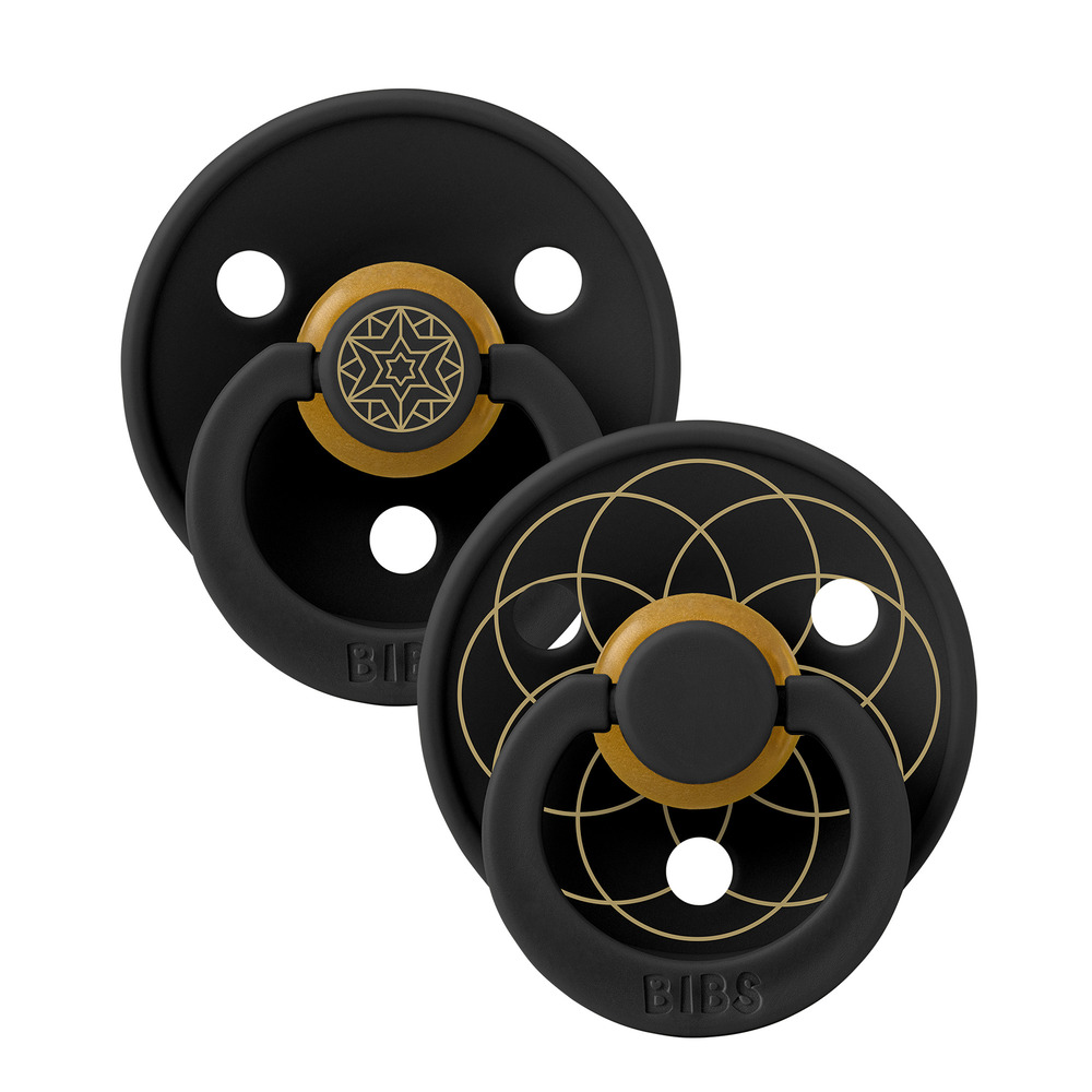 Набор пустышек латексных BIBS Studio Colour, 2 шт - Layl, 0+ мес. 1 Набор пустышек латексных BIBS Studio Colour, 2 шт - Layl, 0+ мес.