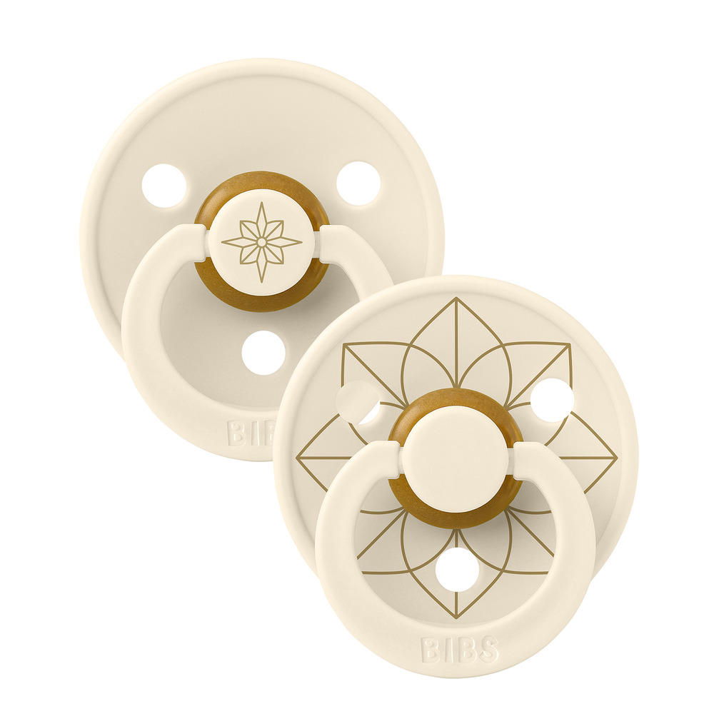 Набор пустышек латексных BIBS Studio Colour, 2 шт - Noor, 6+ мес. 1 Набор пустышек латексных BIBS Studio Colour, 2 шт - Noor, 6+ мес