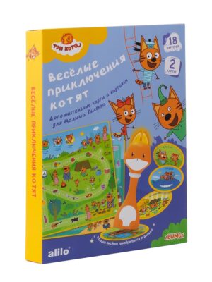 Набор Abumba для игры и обучения «Весёлые приключения котят» (карты, карточки)