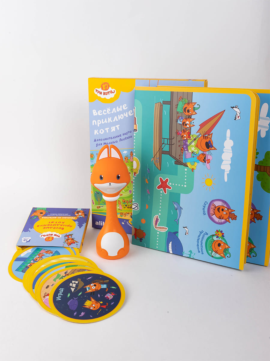 Набор Abumba для игры и обучения «Весёлые приключения котят» (карты, карточки)