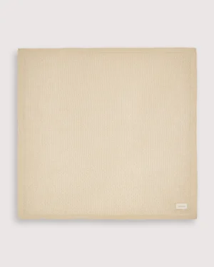 Плед детский Loomknits ажурный 95х95 см 6