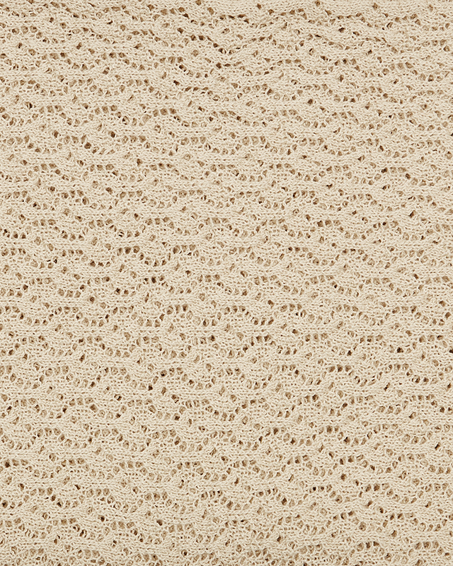 Плед детский Loomknits ажурный 95х95 см