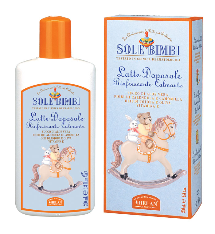 Молочко Helan Sole Bimbi после загара 200 мл 1 Молочко Helan Sole Bimbi после загара