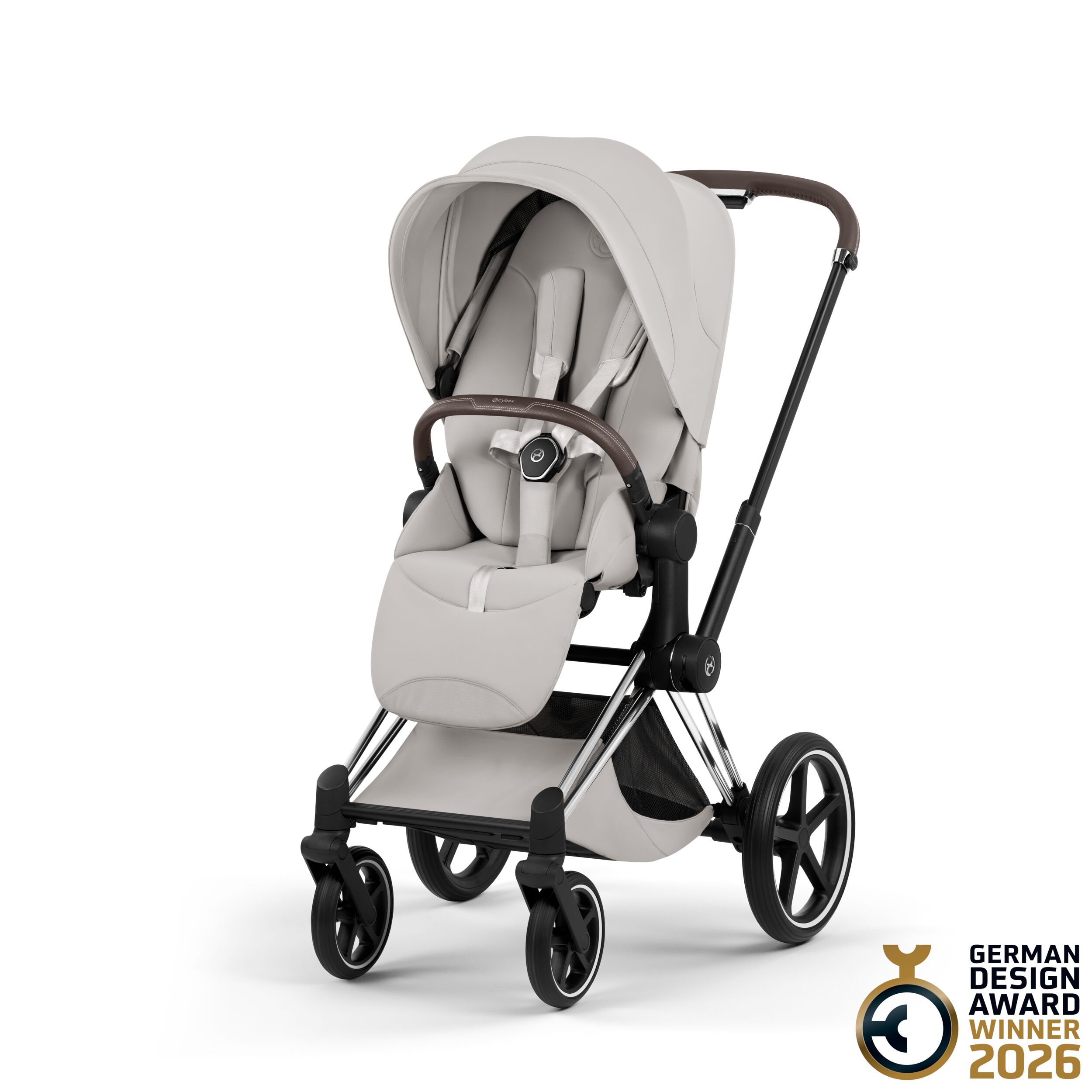 Коляска 2в1 Cybex Priam Style Chrome Brown 4 Коляска 2в1 Cybex Priam Style Chrome Brown