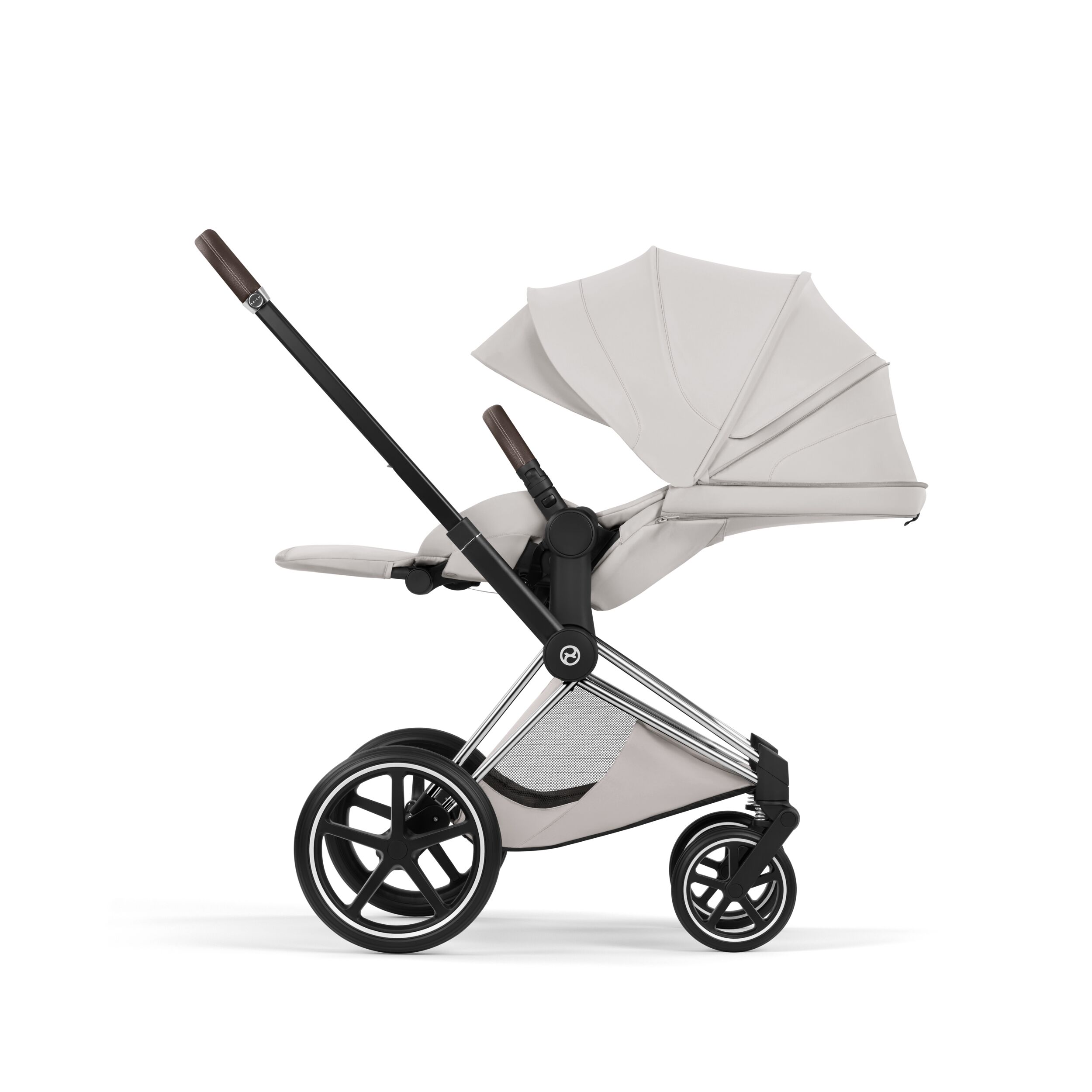 Коляска 2в1 Cybex Priam Style Chrome Brown 2 Коляска 2в1 Cybex Priam Style Chrome Brown