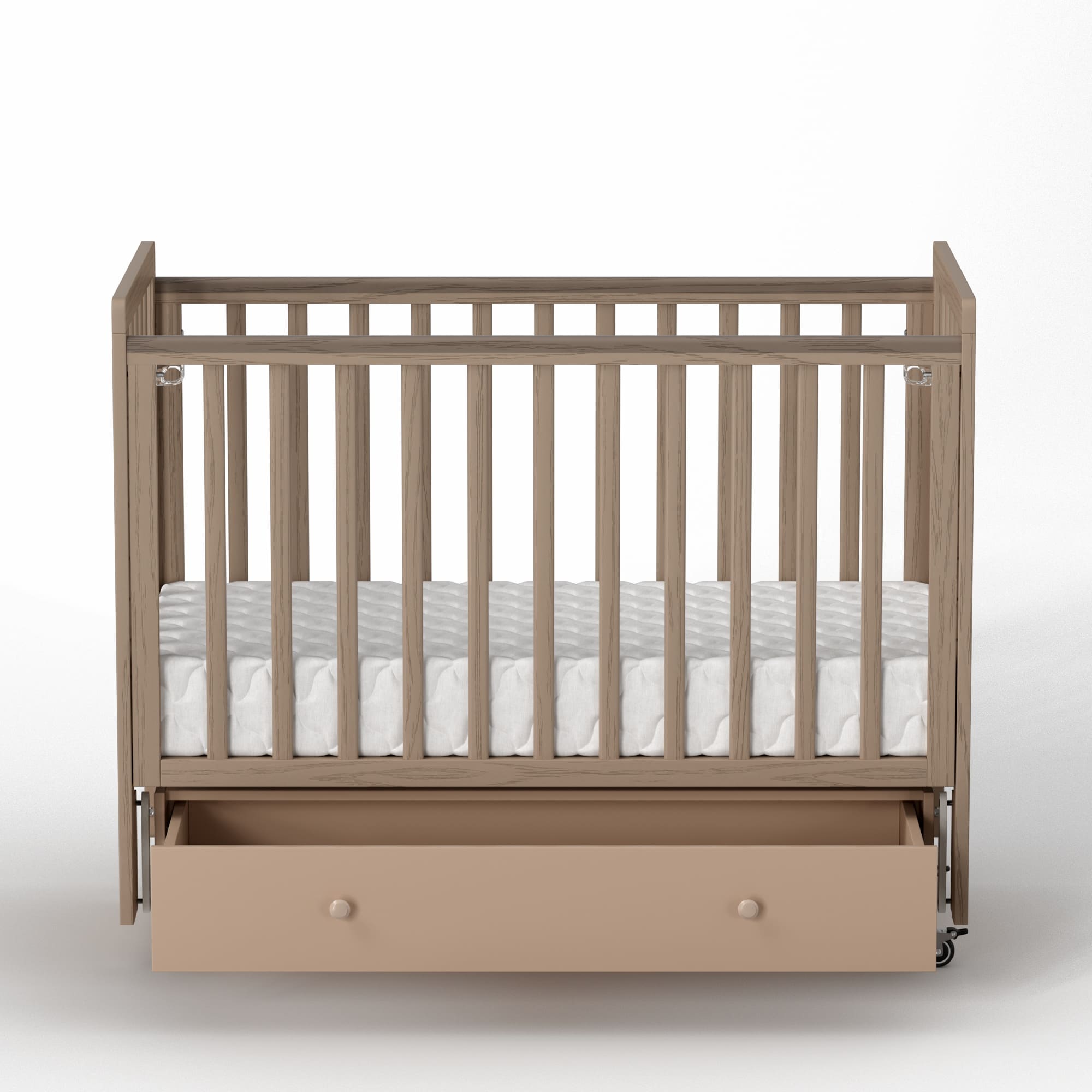 Кроватка Antemi Classic Sleep Premium с маятником и ящиком 120*60 6 Кроватка Antemi Classic Sleep Premium с маятником и ящиком 12060