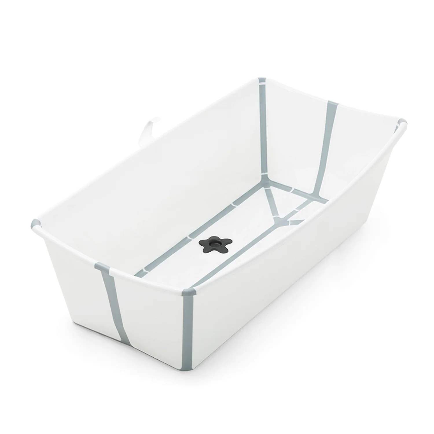 stokke-flexi-bath-xl-white-grey Ванночка складная Stokke Flexi Bath XL 1